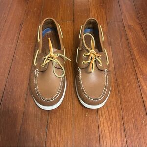 Sperry Top-Sider Leeward 2-Eye Men's Boat Shoe, 9.5 - Brown